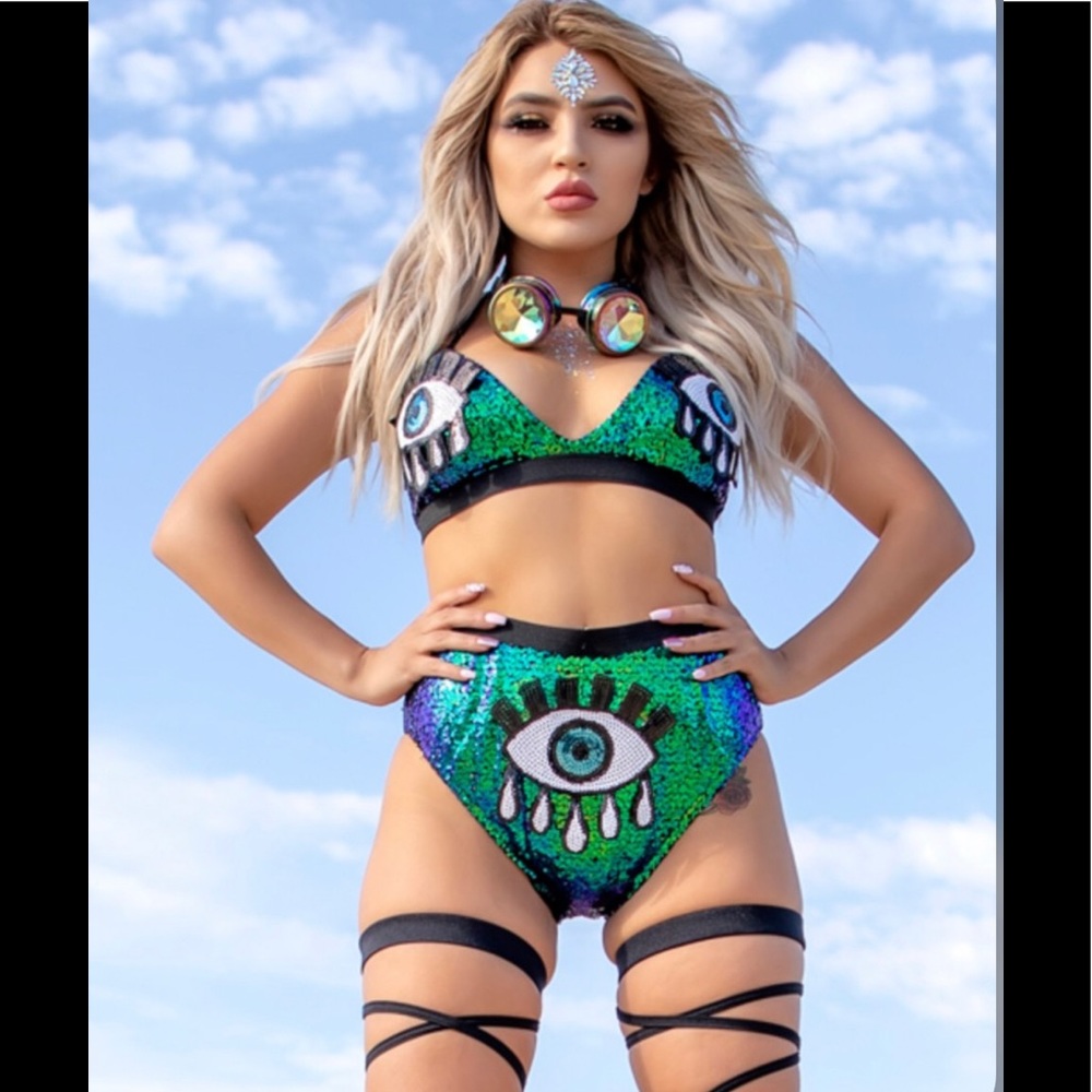 Rave Wonderland Sequin Eye Set